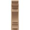 Ekena Millwork 8-in W x 20-in D x 28-in H Balboa Trad Rough Cedar Woodgrain TimberThane Outlooker, Primed Tan OUTUR080X20X28BOA04RCPR - alternate 2